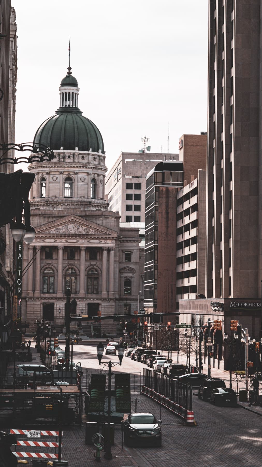 Indiana Statehouse in Indianapolis